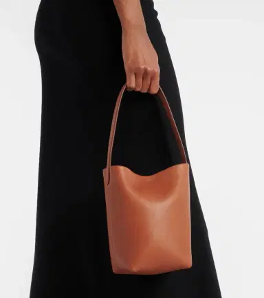 The Row Park N/S Small leather tote bag | Thumbnail 2