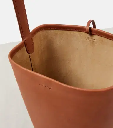 The Row Park N/S Small leather tote bag | Thumbnail 5