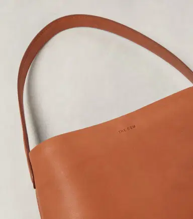 The Row Park N/S Small leather tote bag | Thumbnail 6