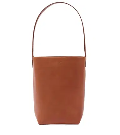 The Row Park N/S Small leather tote bag | Thumbnail 1