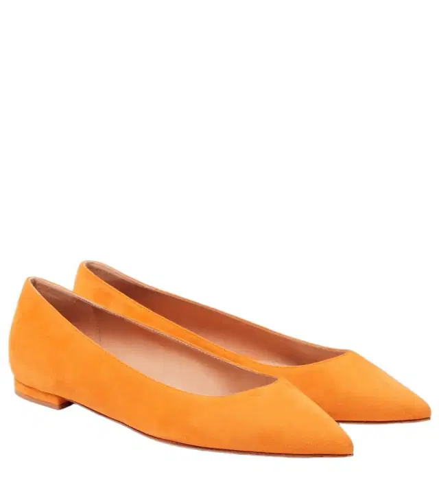 Gianvito Rossi Gianvito suede ballet flats