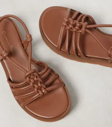 Gianvito Rossi Hebe leather platform sandals | Thumbnail 2