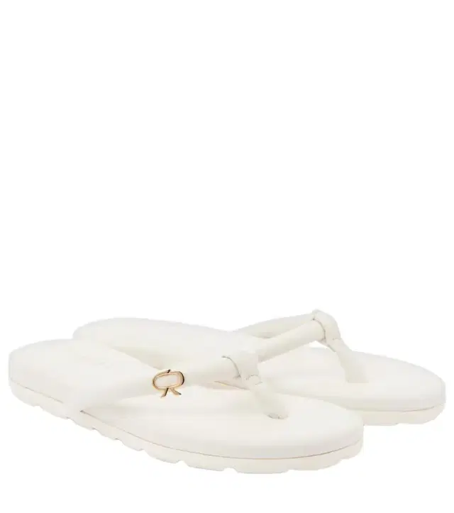 Gianvito Rossi Juno leather thong sandals