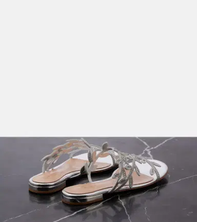 Gianvito Rossi Flavia embellished sandals | Thumbnail 3