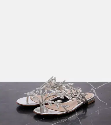 Gianvito Rossi Flavia embellished sandals | Thumbnail 4
