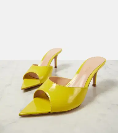 Gianvito Rossi Pat 70 leather mules | Thumbnail 2