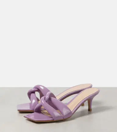 Gianvito Rossi Amour 55 patent leather mules | Thumbnail 4