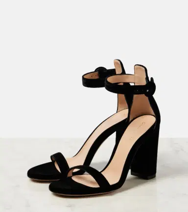 Gianvito Rossi Gaeta 95 velvet sandals | Thumbnail 4