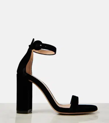 Gianvito Rossi Gaeta 95 velvet sandals | Thumbnail 5