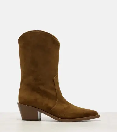 Gianvito Rossi Western 45 suede booties | Thumbnail 3