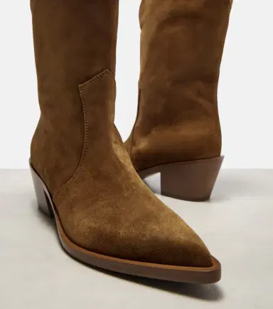 Gianvito Rossi Western 45 suede booties | Thumbnail 5