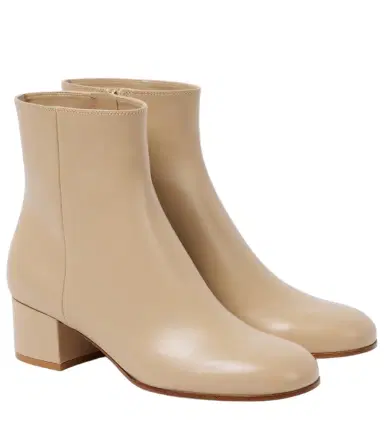 Gianvito Rossi Joelle 45 leather ankle boots | Thumbnail 1 Gianvito Rossi Joelle 45 leather ankle boots | Thumbnail 1