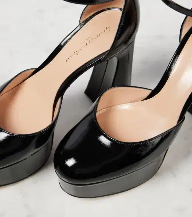 Gianvito Rossi Bessie 100 patent leather platform pumps | Thumbnail 4 Gianvito Rossi Bessie 100 patent leather platform pumps | Thumbnail 4