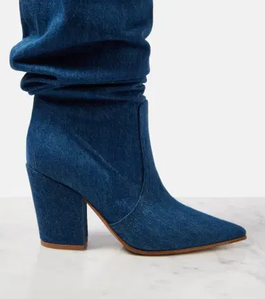 Gianvito Rossi Keinna 85 denim over-the-knee boots | Thumbnail 2