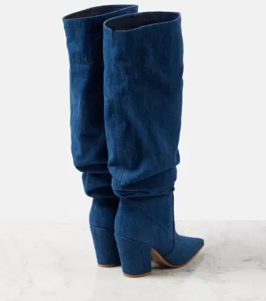Gianvito Rossi Keinna 85 denim over-the-knee boots | Thumbnail 4
