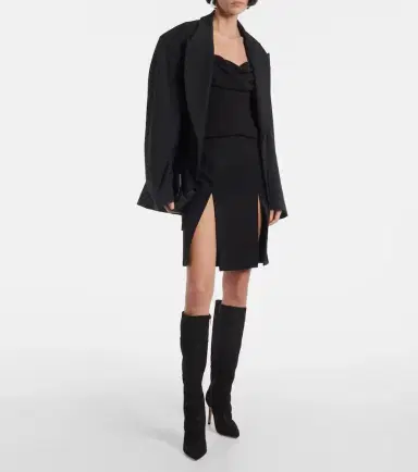 Gianvito Rossi Claudia 85 lace knee-high boots | Thumbnail 5