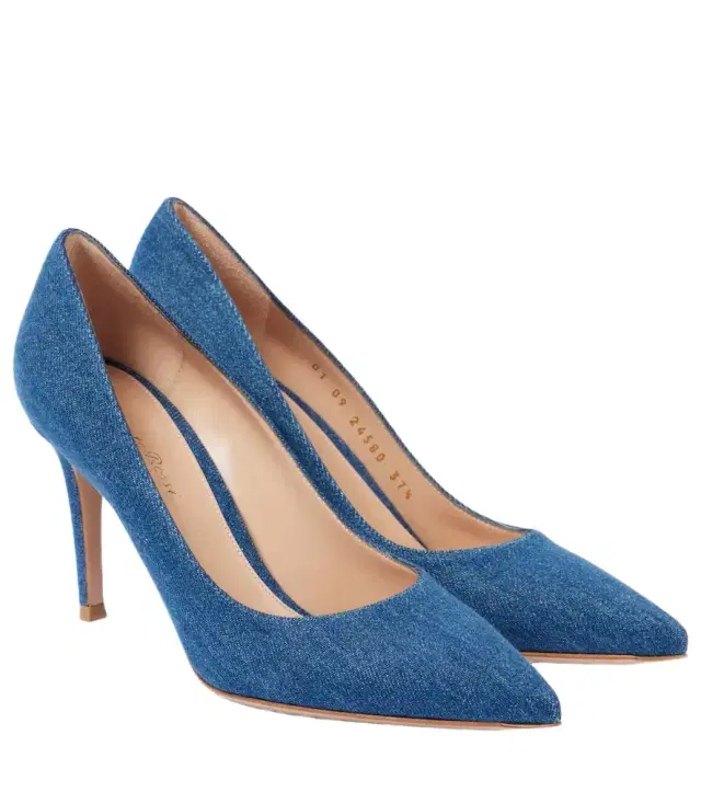 Gianvito Rossi Gianvito 85 denim pumps