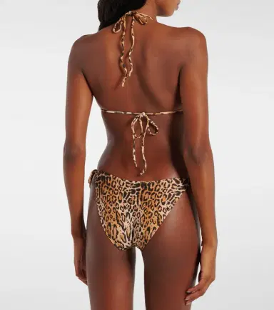 Melissa Odabash Costa leopard-print bikini bottom | Thumbnail 3