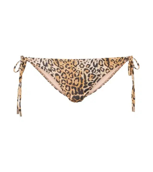 Costa leopard-print bikini bottom