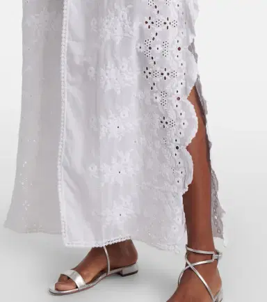 Melissa Odabash Talitha broderie anglaise cotton beach dress | Thumbnail 4