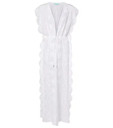 Melissa Odabash Talitha broderie anglaise cotton beach dress | Thumbnail 1