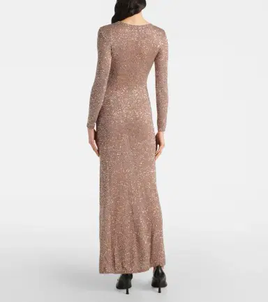 Balenciaga Sequined maxi dress | Thumbnail 2