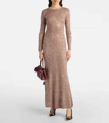 Balenciaga Sequined maxi dress | Thumbnail 3