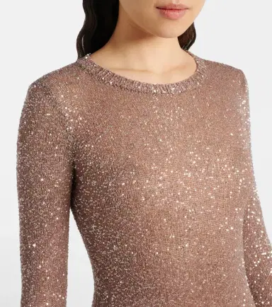 Balenciaga Sequined maxi dress | Thumbnail 4