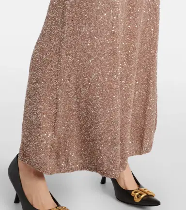 Balenciaga Sequined maxi dress | Thumbnail 5