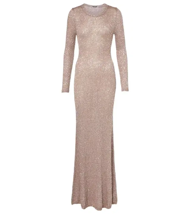 Balenciaga Sequined maxi dress