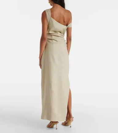 SIR Tamara linen maxi dress | Thumbnail 3