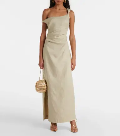 SIR Tamara linen maxi dress | Thumbnail 5