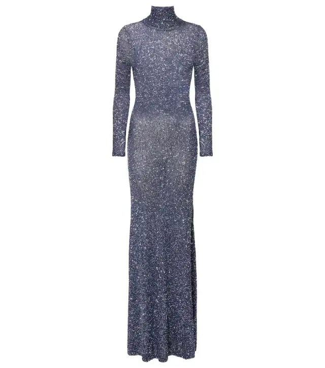 Sequined gown