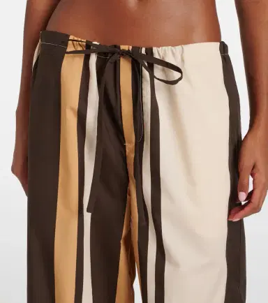 SIR Savanna striped cotton wide-leg pants | Thumbnail 5
