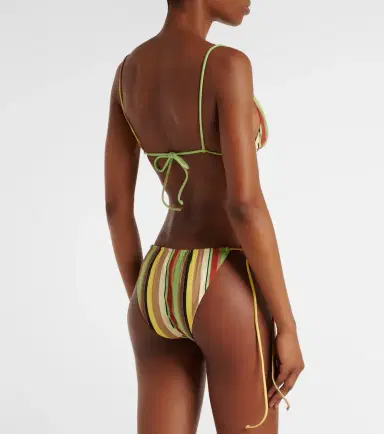 SIR Poolside striped bikini bottoms | Thumbnail 2