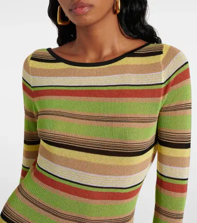 SIR Coastline striped maxi dress | Thumbnail 3