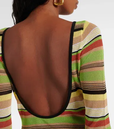 SIR Coastline striped maxi dress | Thumbnail 6
