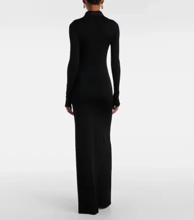 Balenciaga Jersey maxi dress | Thumbnail 3