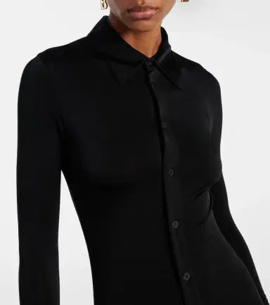 Balenciaga Jersey maxi dress | Thumbnail 4