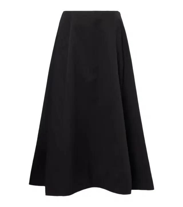 Balenciaga Cotton twill midi skirt