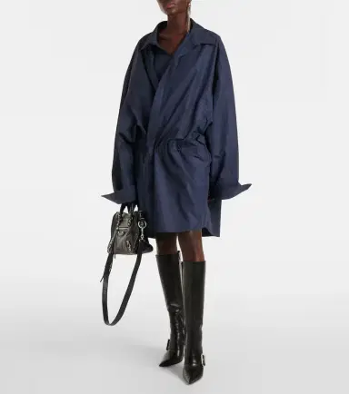 Balenciaga Cotton poplin shirt dress | Thumbnail 2
