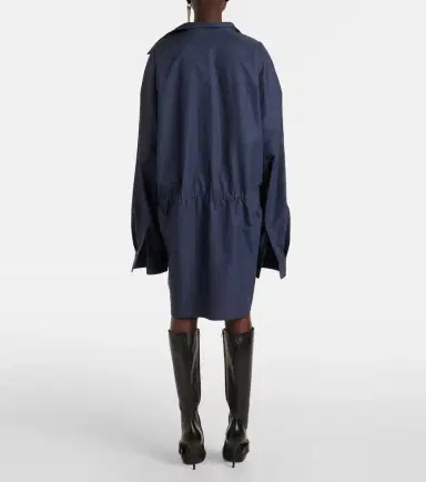 Balenciaga Cotton poplin shirt dress | Thumbnail 5