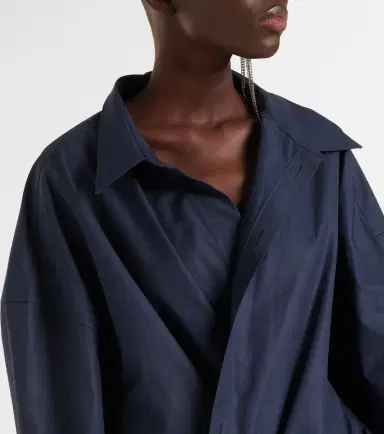 Balenciaga Cotton poplin shirt dress | Thumbnail 6