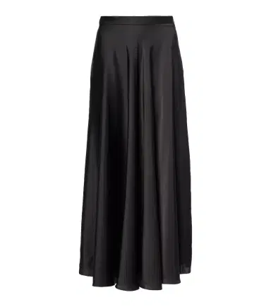 Balenciaga Asymmetric satin midi skirt | Thumbnail 1
