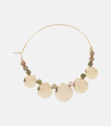 Isabel Marant Adriel beaded hoop earrings | Thumbnail 5