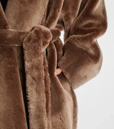 The Row Lucja shearling wrap coat | Thumbnail 7