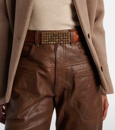 Isabel Marant Vanesia embellished leather belt | Thumbnail 2