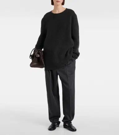 The Row Richelle cashmere straight pants | Thumbnail 5