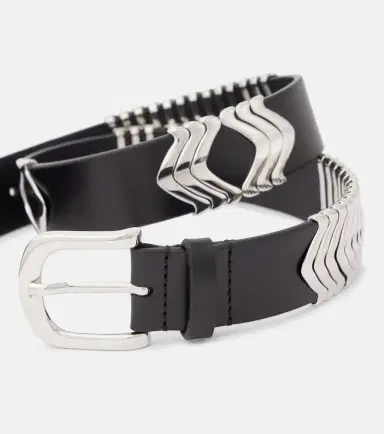 Isabel Marant Embellished leather belt | Thumbnail 2