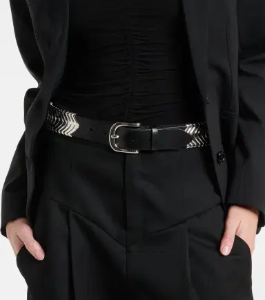 Isabel Marant Embellished leather belt | Thumbnail 3